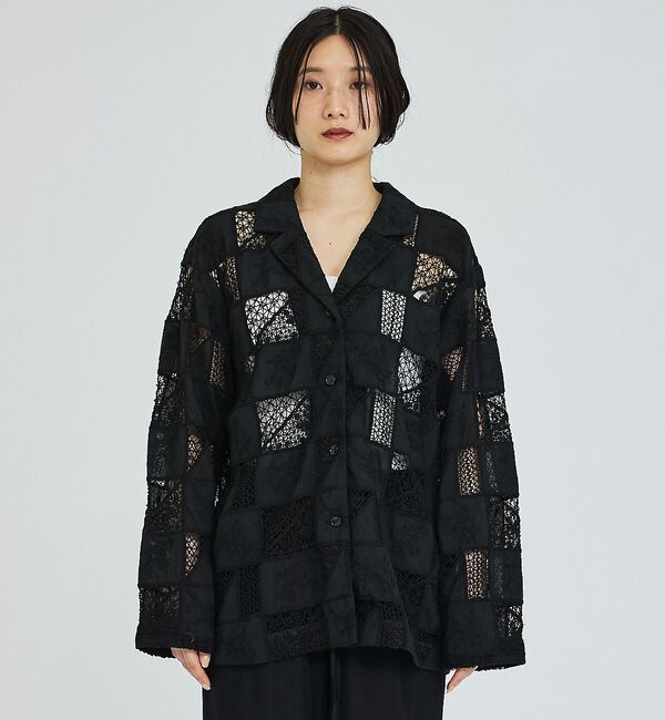abahouse mavie「【セットアップ対応】刺繍レースジャケット」|その他|
