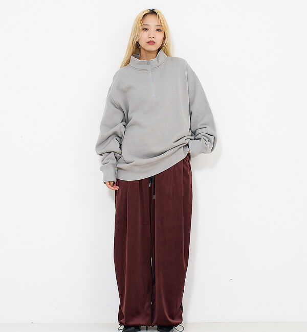 NOMINE「【Champion】ハーフジップ スウェット」|スウェット・ジャージ|