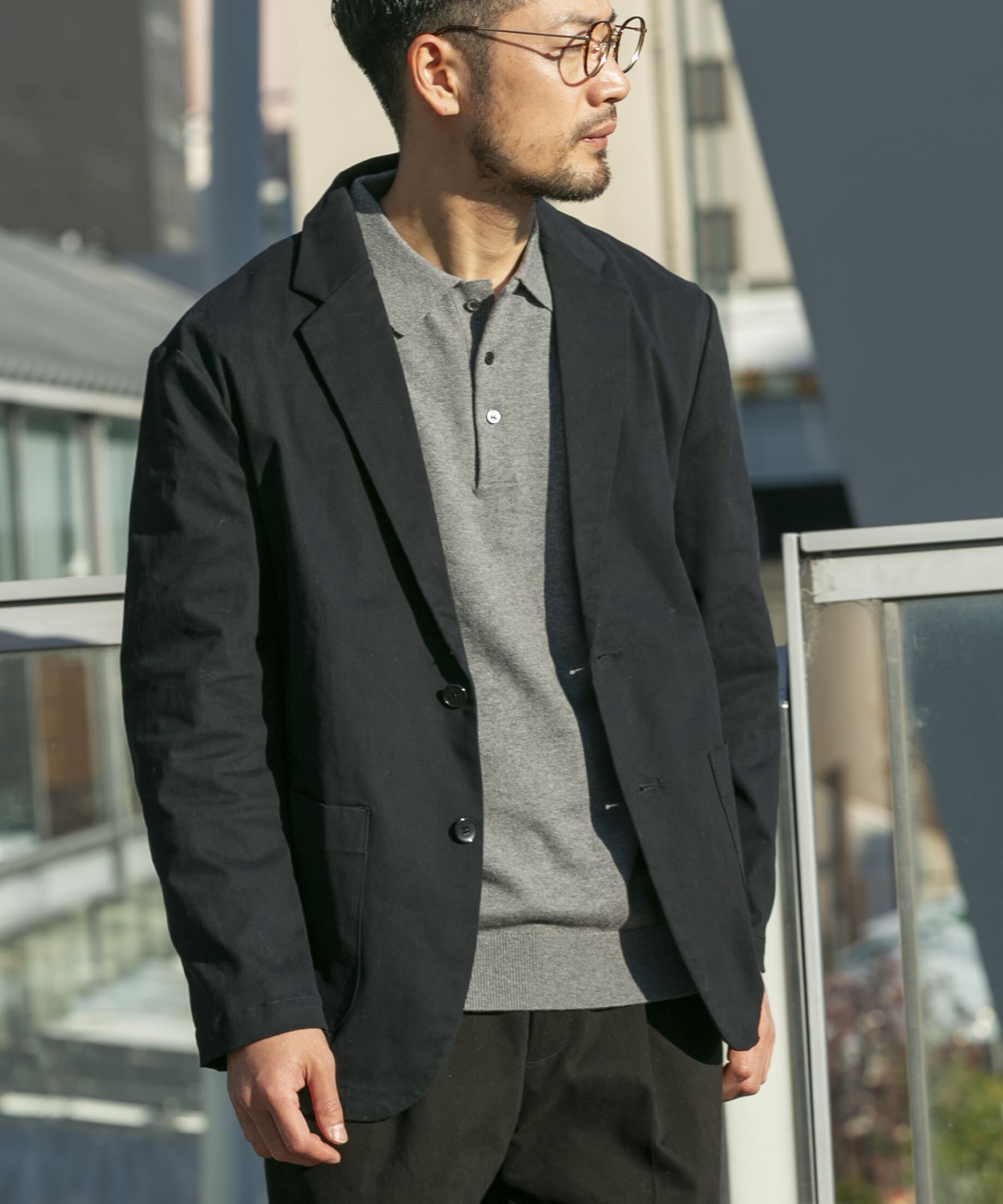 URBAN RESEARCH ROSSO「『XLサイズあり』ピーチツイルストレッチシングルジャケット」|その他|
