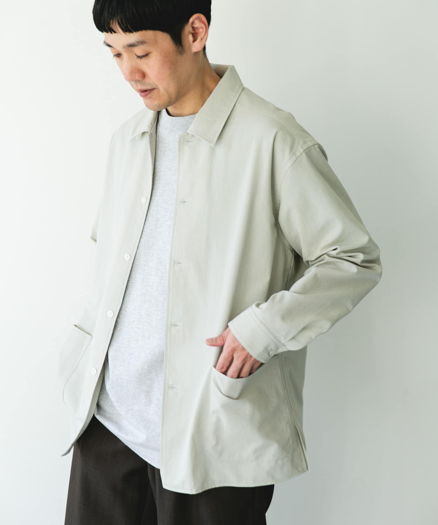 URBAN RESEARCH DOORS「『ｲｰｼﾞｰｹｱ/速乾/UVｶｯﾄ』ｸｲｯｸﾄﾞﾗｲﾛﾝｸﾞｽﾘｰﾌﾞｼ」|その他|ホワイト系その他