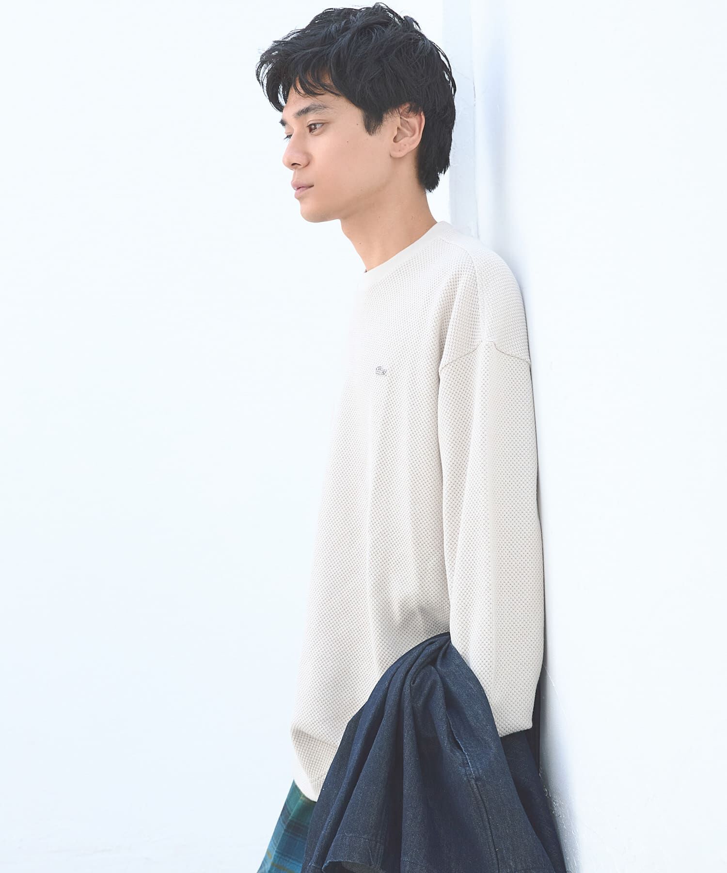 URBAN RESEARCH DOORS「『別注』LACOSTE&times;DOORS　HEAVY PIQUE LONG-SLEEVE」|Tシャツ・カットソー|