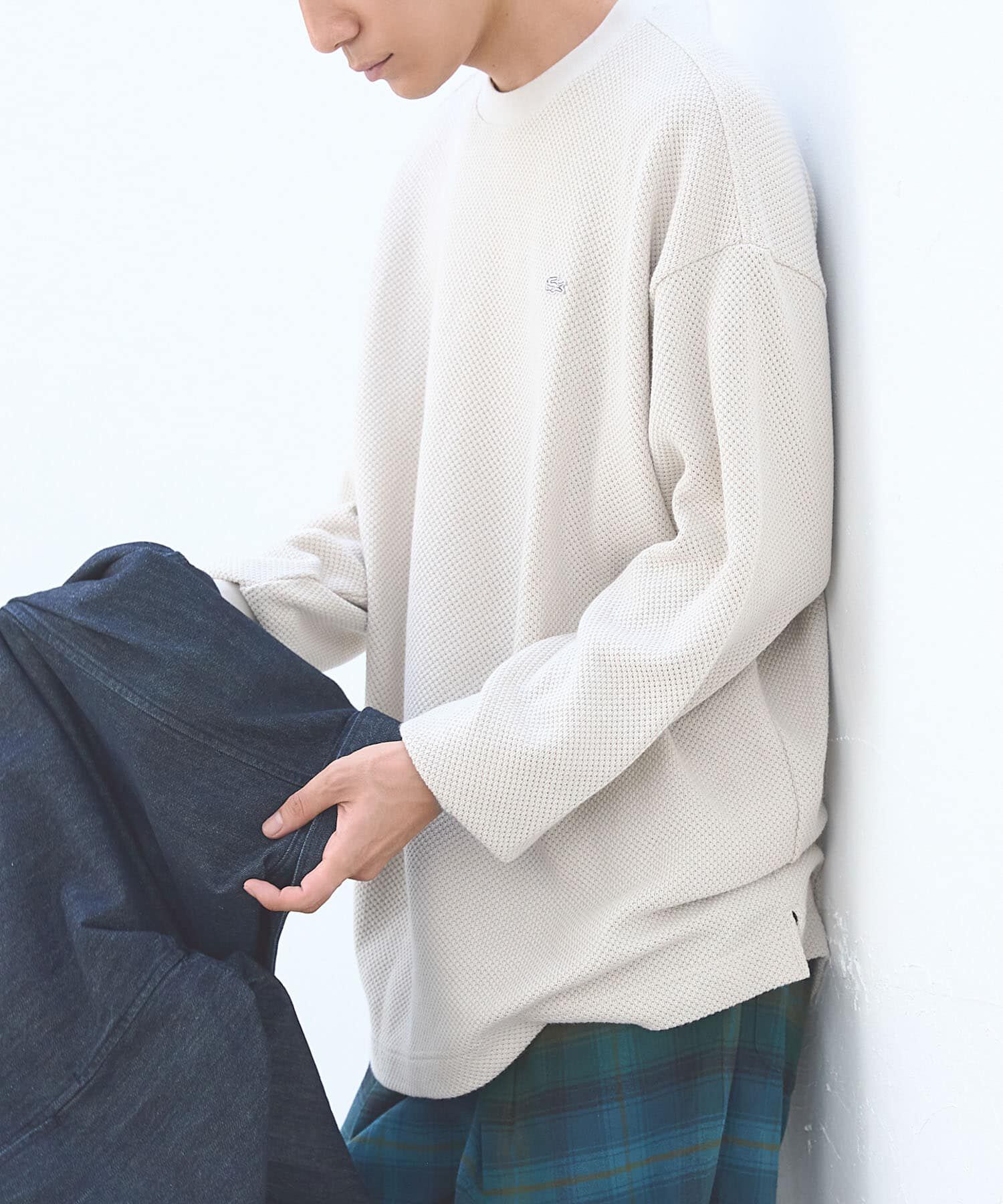 URBAN RESEARCH DOORS「『別注』LACOSTE&times;DOORS　HEAVY PIQUE LONG-SLEEVE」|Tシャツ・カットソー|