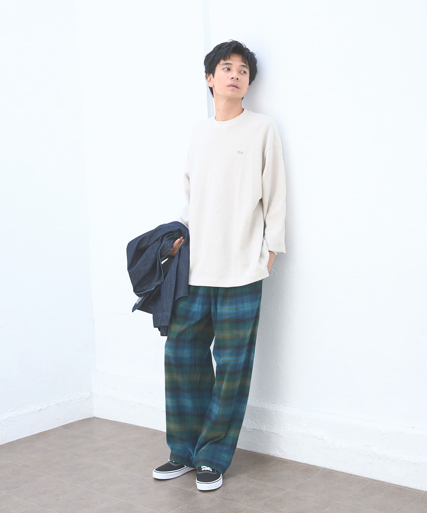 URBAN RESEARCH DOORS「『別注』LACOSTE&times;DOORS　HEAVY PIQUE LONG-SLEEVE」|Tシャツ・カットソー|