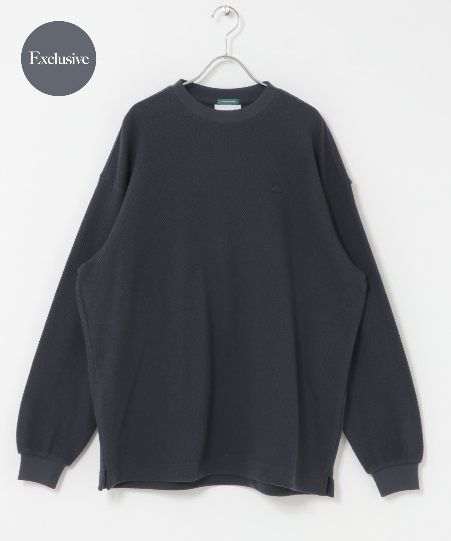 URBAN RESEARCH DOORS「『別注』LACOSTE&times;DOORS　HEAVY PIQUE LONG-SLEEVE」|Tシャツ・カットソー|スミクロ