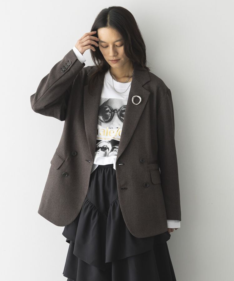 GARAGE OF GOOD CLOTHING「【日本製】ダブルブレストジャケット」|テーラードジャケット|Gray