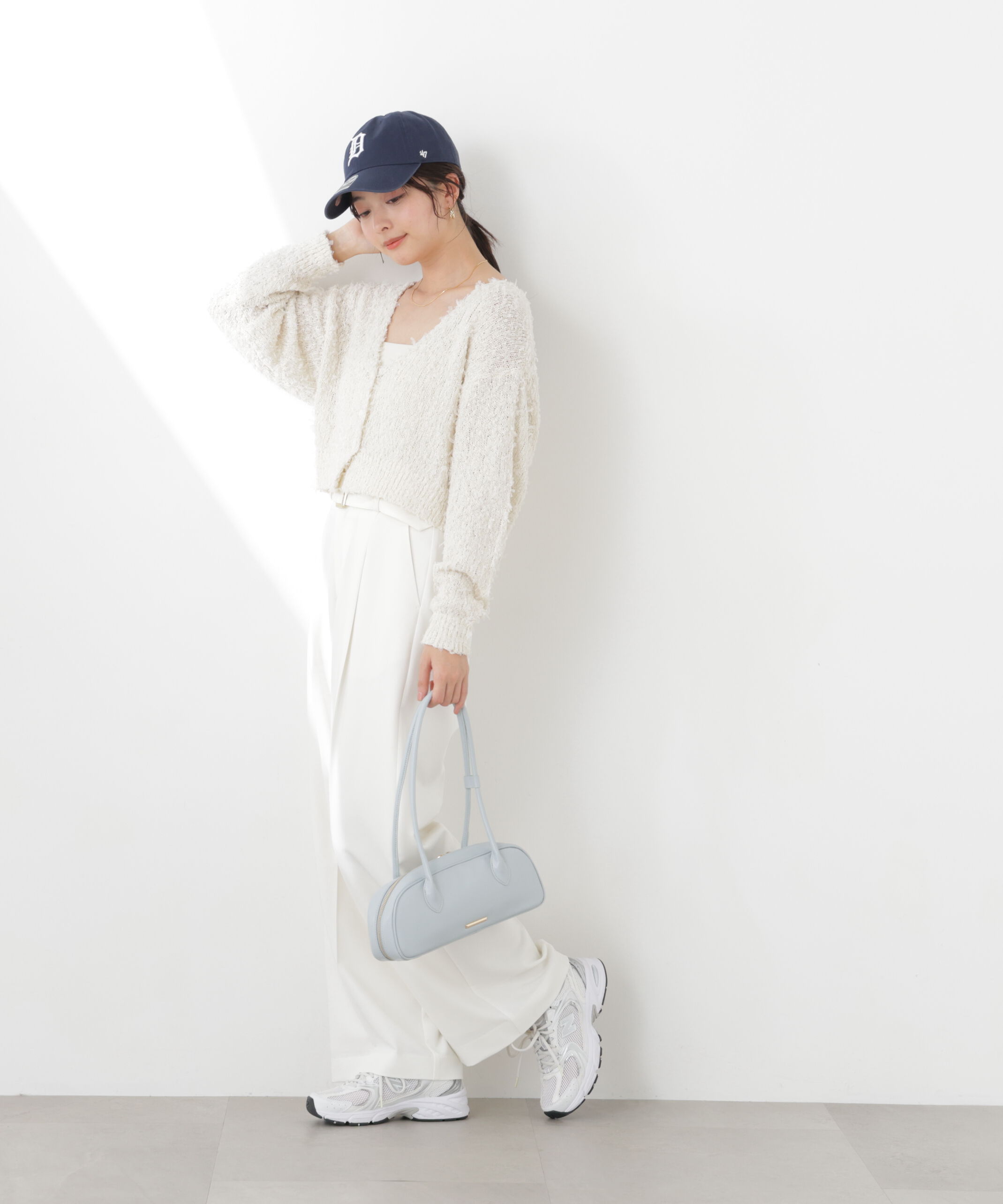 PROPORTION BODY DRESSING「テープヤーンカーディガン　26SS」|カーディガン|