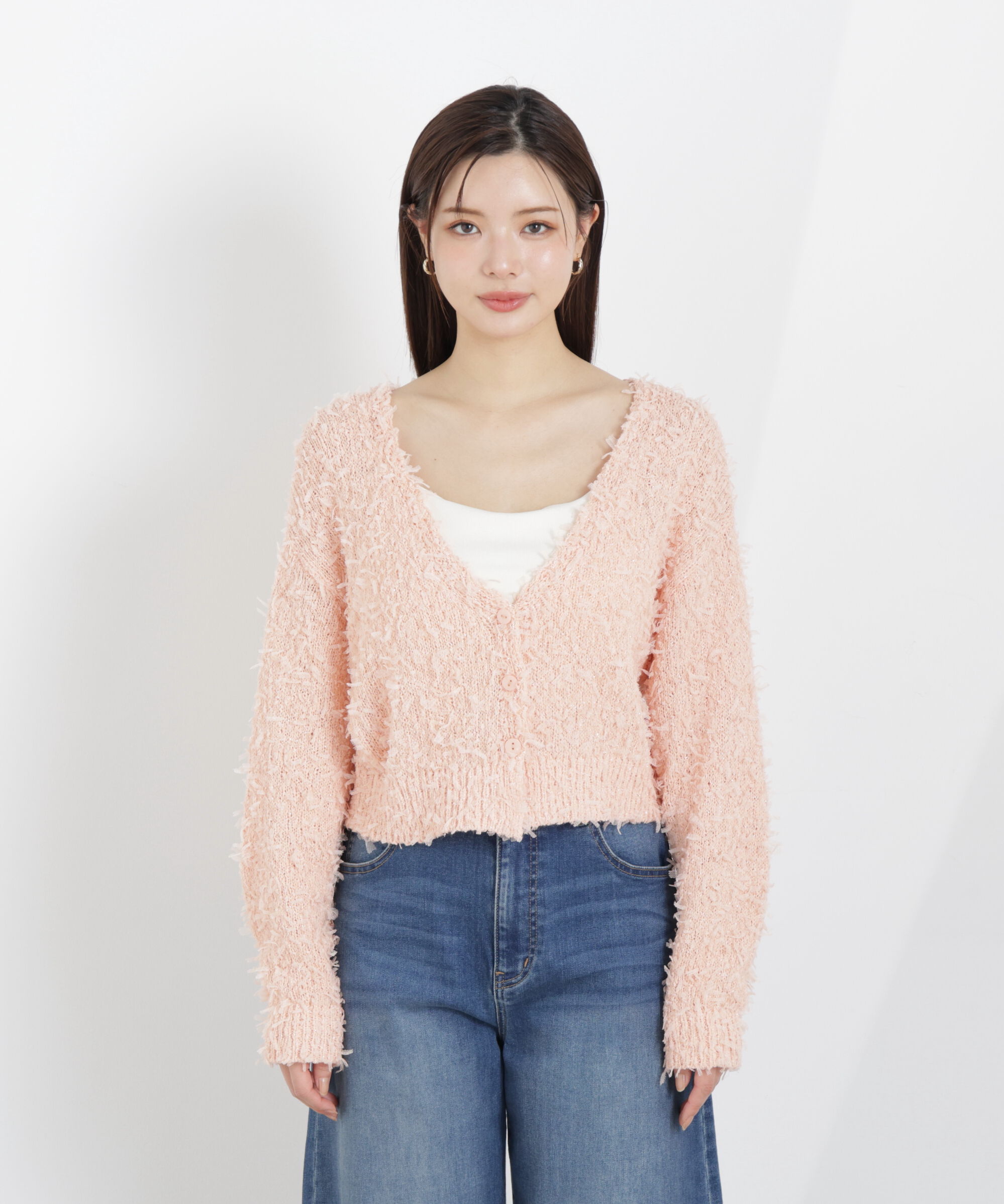 PROPORTION BODY DRESSING「テープヤーンカーディガン　26SS」|カーディガン|