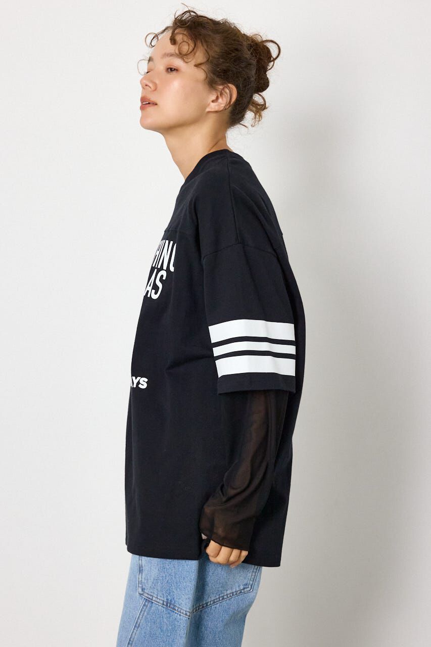 RODEO CROWNS「チュールレイヤードトップス」|Tシャツ・カットソー|