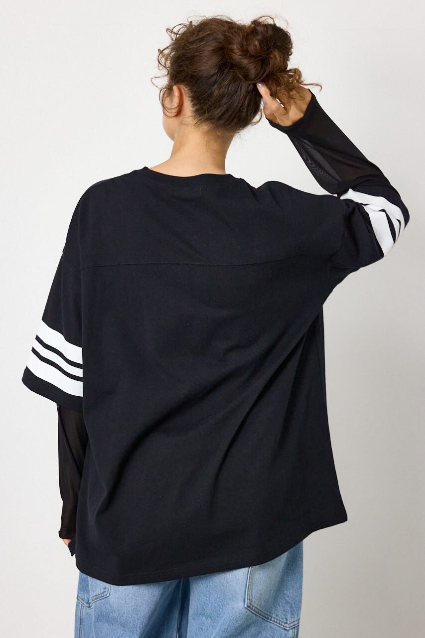 RODEO CROWNS「チュールレイヤードトップス」|Tシャツ・カットソー|