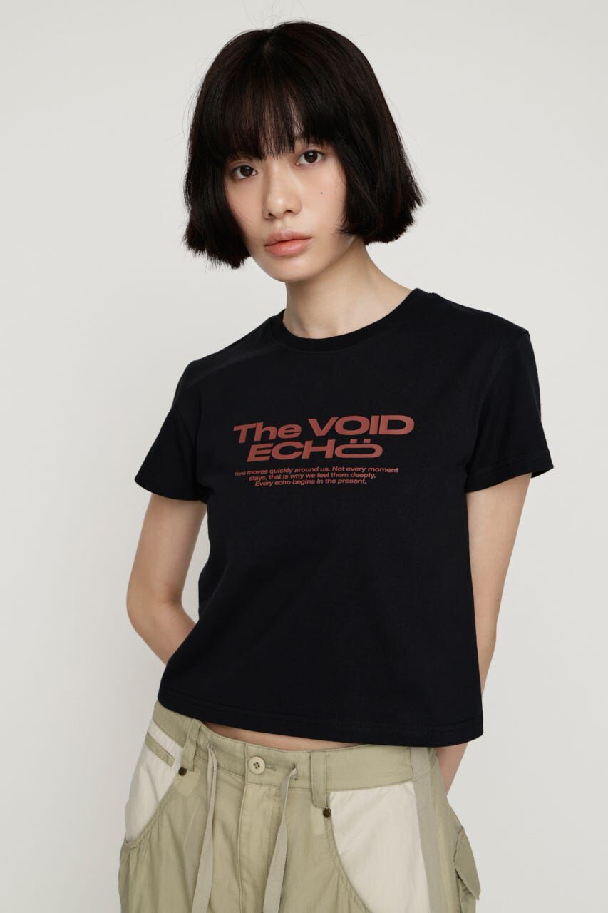 SLY「COMPACT LOGO トップス」|Tシャツ・カットソー|BLK