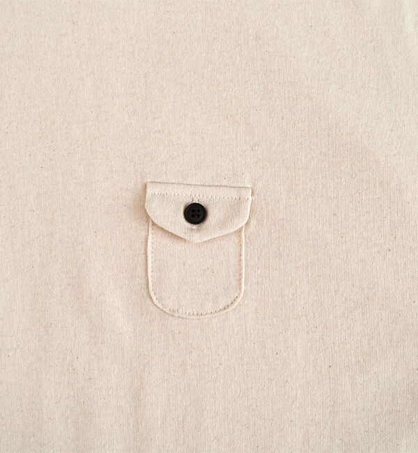 休日と詩「小さなポケットのカットソー」|Tシャツ・カットソー|