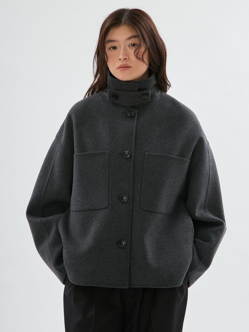 emmi atelier「Super160ウールリバーCPOジャケット」|テーラードジャケット|