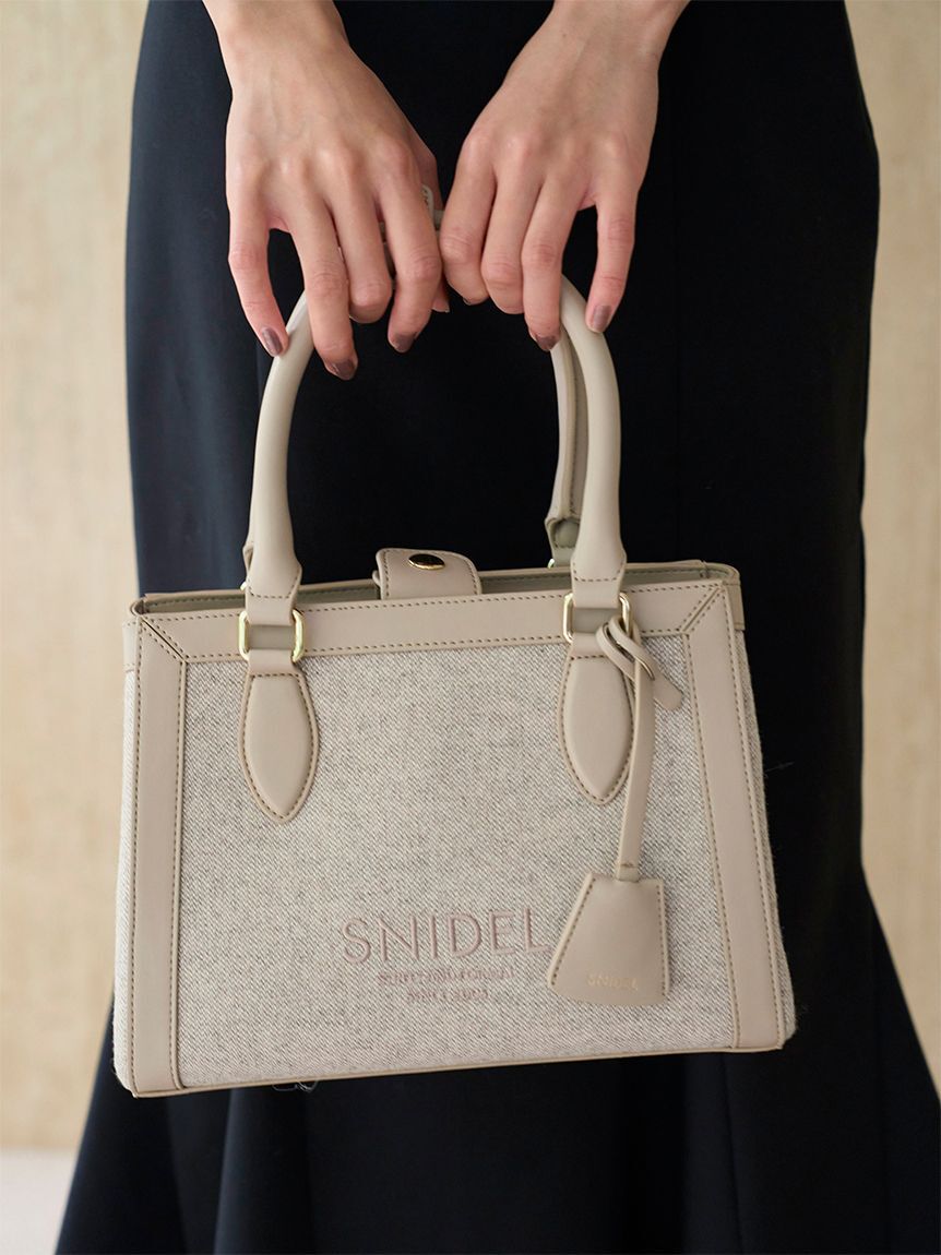 SNIDEL「ロゴバッグ」|ハンドバッグ|