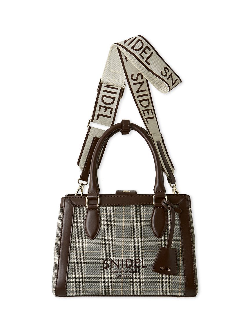 SNIDEL「ロゴバッグ」|ハンドバッグ|