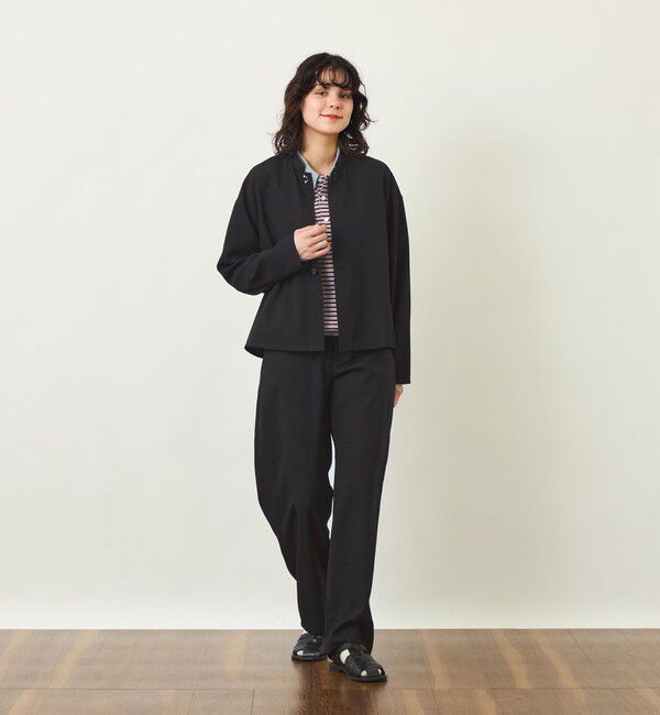 MACKINTOSH PHILOSOPHY「GREY LABEL ドライタッチオックス スタンドカラージャケット」|ブルゾン・スタジャン|