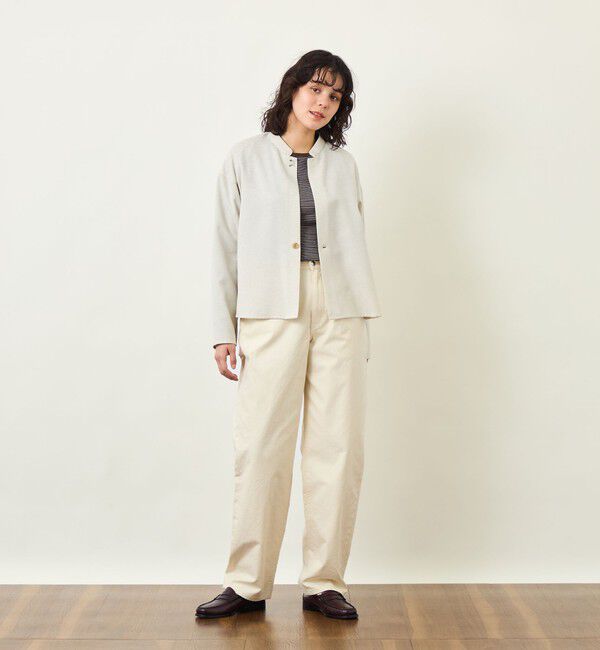 MACKINTOSH PHILOSOPHY「GREY LABEL ドライタッチオックス スタンドカラージャケット」|ブルゾン・スタジャン|