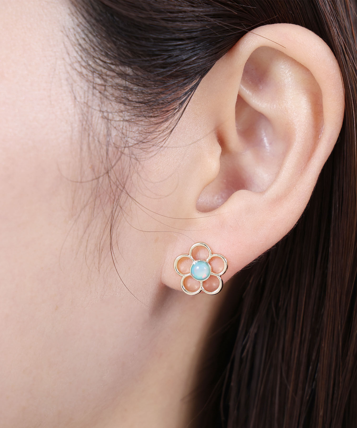MARY QUANT「ソライロエポ ピアス」|ピアス|ブルー
