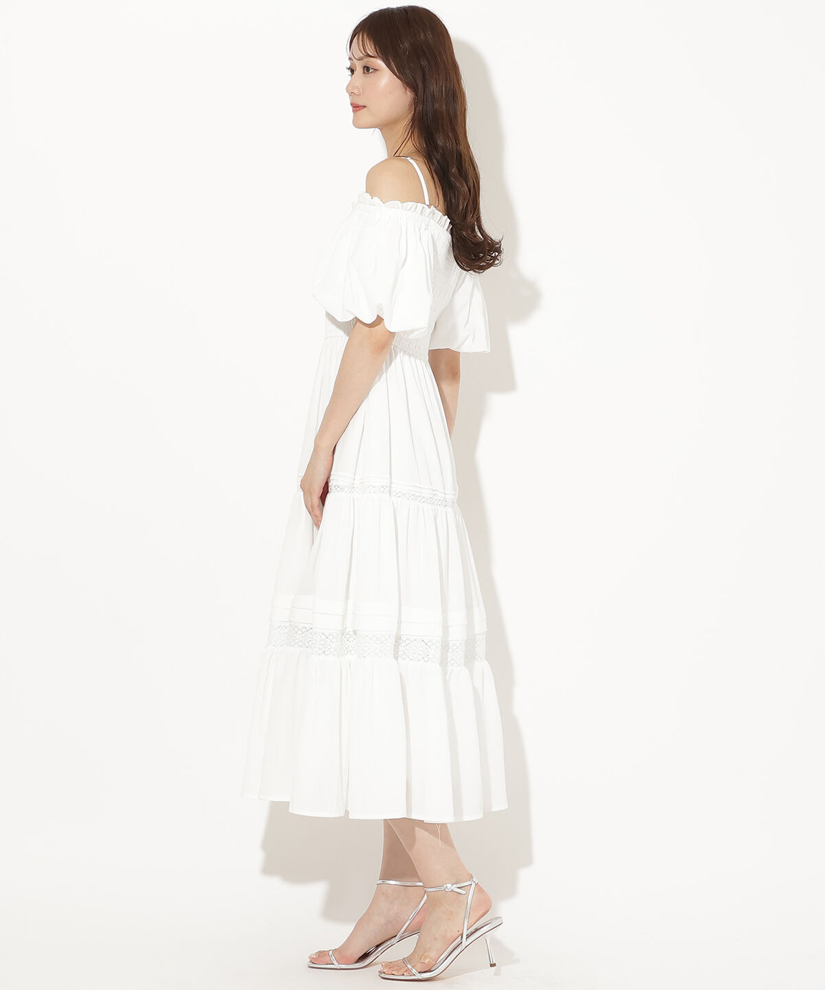 アンドクチュール「ピンタックティアードワンピース」|ワンピース|