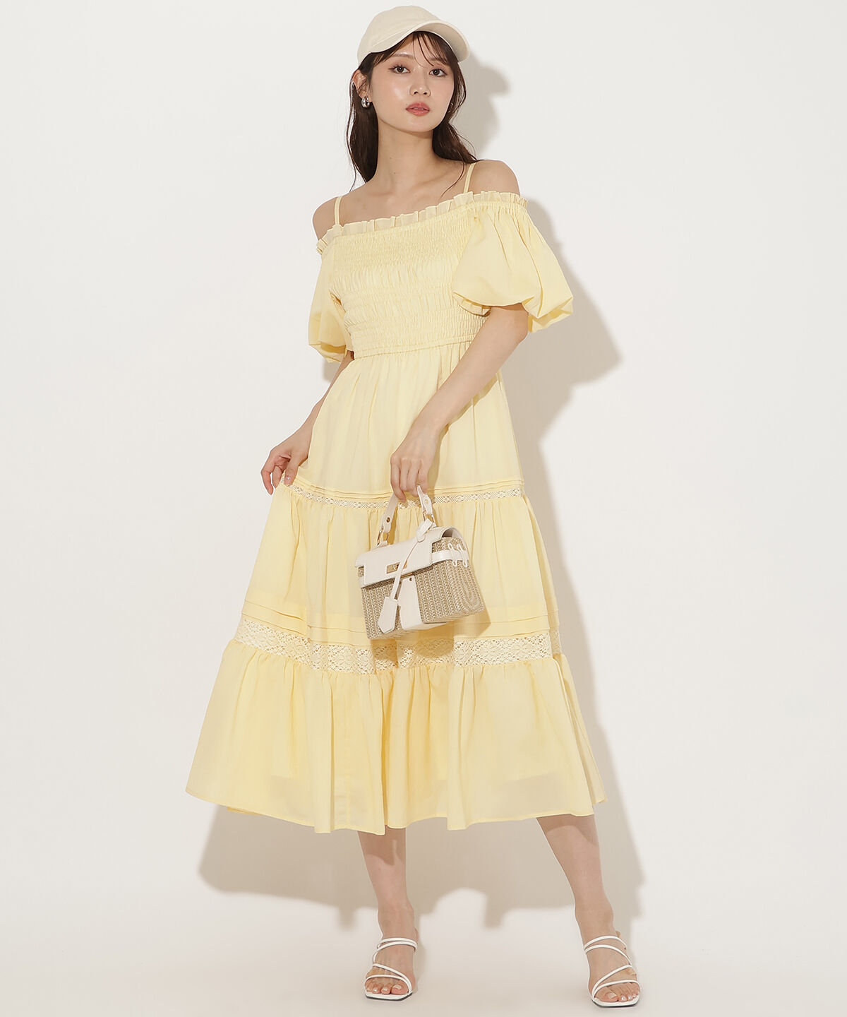 アンドクチュール「ピンタックティアードワンピース」|ワンピース|