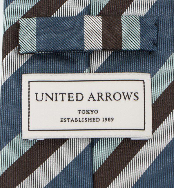 UNITED ARROWS「フォサッティ カラー レジメンタル ネクタイ」|ネクタイ・蝶ネクタイ|