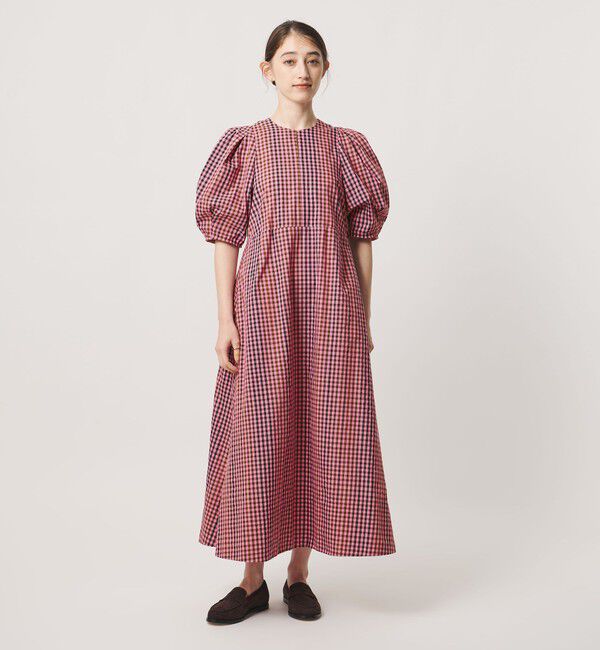 UNITED ARROWS「ギンガムチェック ワンピース ‐ウォッシャブル‐」|ワンピース|