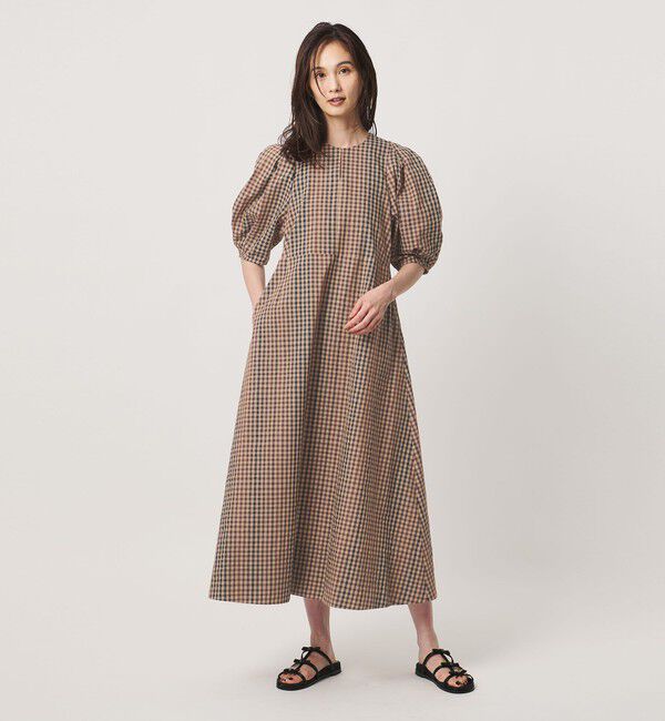 UNITED ARROWS「ギンガムチェック ワンピース ‐ウォッシャブル‐」|ワンピース|