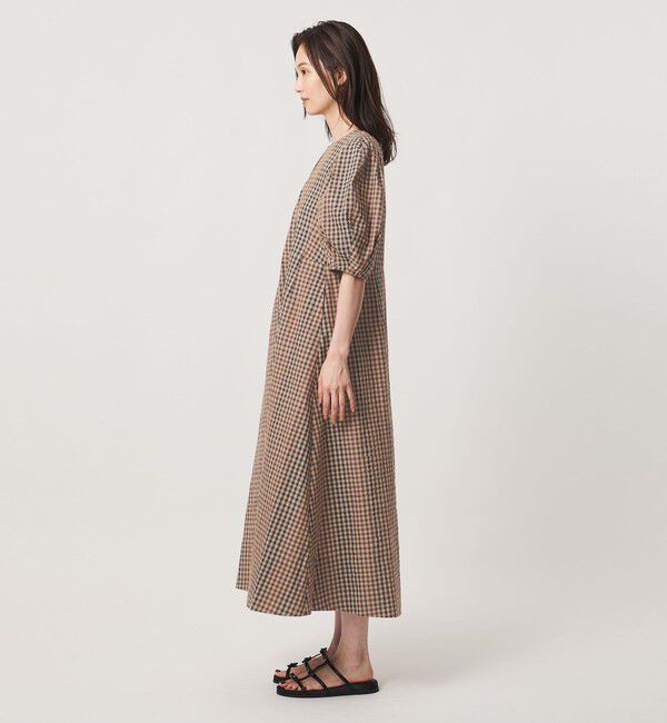 UNITED ARROWS「ギンガムチェック ワンピース ‐ウォッシャブル‐」|ワンピース|