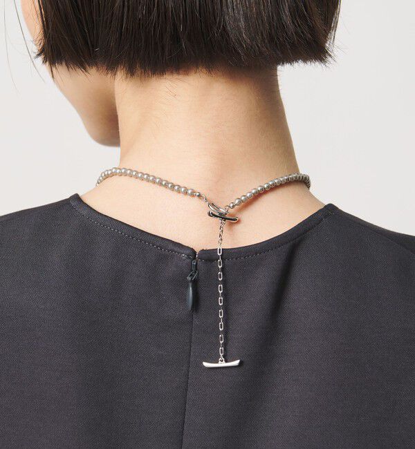 UNITED ARROWS「4MM イミテーションパール 2WAY ネックレス」|ネックレス|