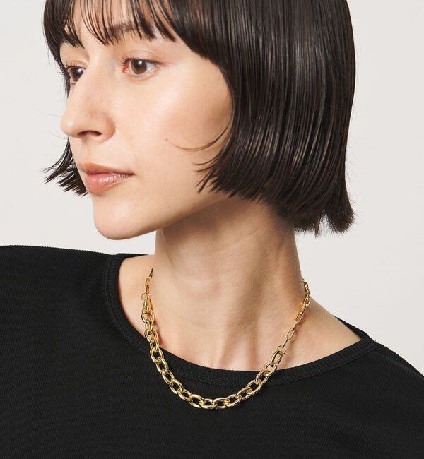 UNITED ARROWS「テーパード チェーンネックレス」|ネックレス|