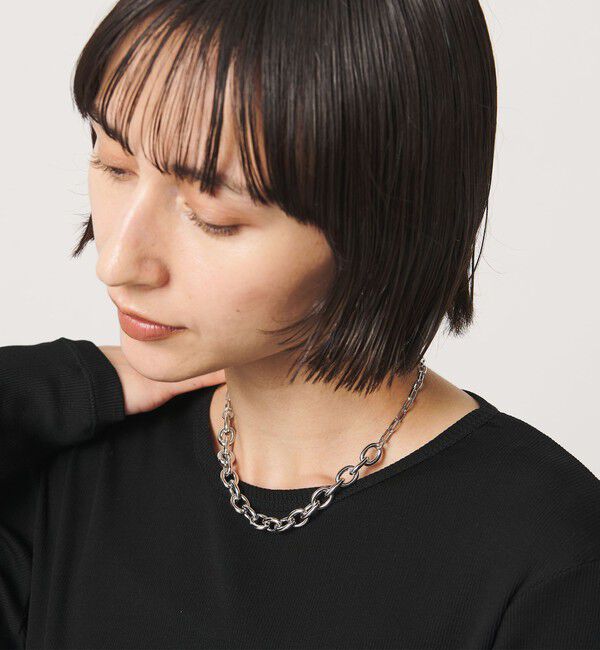 UNITED ARROWS「テーパード チェーンネックレス」|ネックレス|