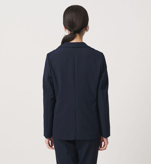 UNITED ARROWS「ダブルクロス ジャケット ‐ストレッチ ウォッシャブル‐」|テーラードジャケット|