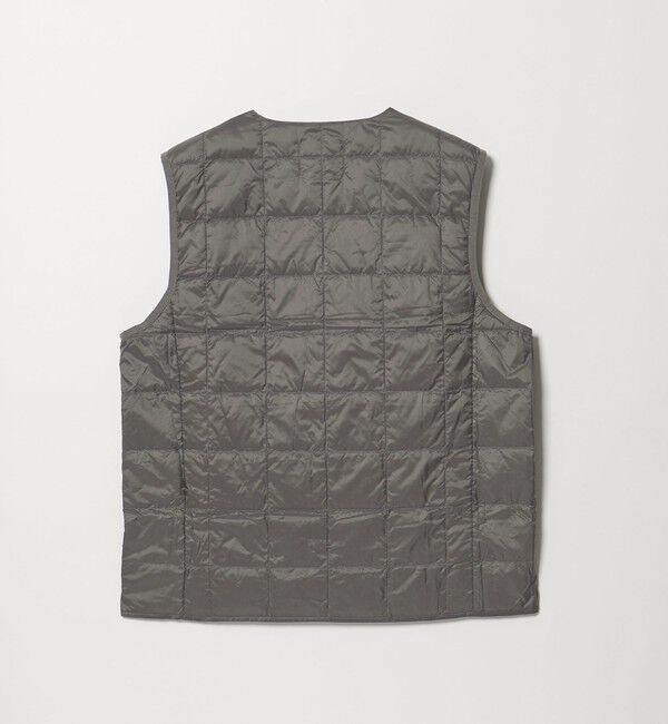 UNITED ARROWS green label relaxing「＜TAION＞Vネック ボタン ベスト」|ダウンベスト・ベスト|