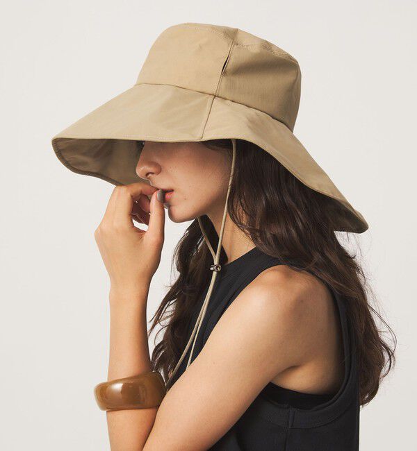 別注】＜コカゲル＞2WAY ワイドブリム ハット UVカット（UNITED ARROWS