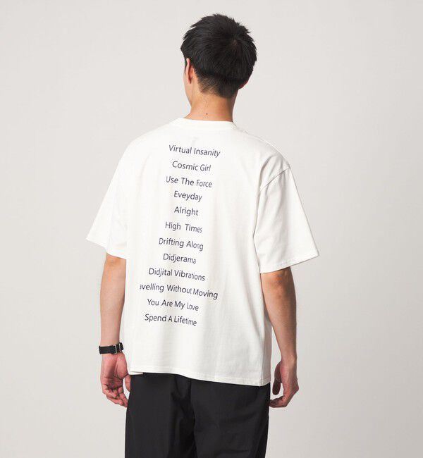 UNITED ARROWS green label relaxing「【別注】＜Bravado＞ジャミロクワイ グラフィック プリント 半袖 Tシャツ」|Tシャツ・カットソー|WHITE