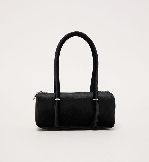 EMMEL REFINES「＜EMMEL REFINES＞EM ベロア ボウリングバッグ」|その他|BLACK