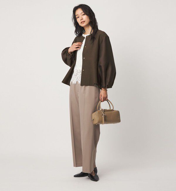 UNITED ARROWS green label relaxing「［size SHORTあり］fleurie(フルリー) フォルム ジャケット」|ノーカラージャケット|
