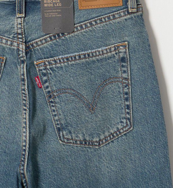 UNITED ARROWS green label relaxing「＜Levi's(R)＞RIB CAGE ワイド デニムパンツ」|デニム|