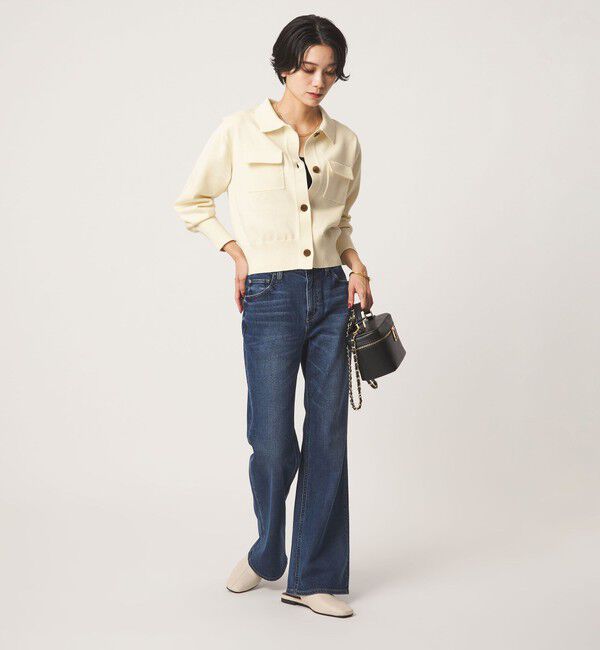 UNITED ARROWS green label relaxing「ポロニット カーディガン」|カーディガン|