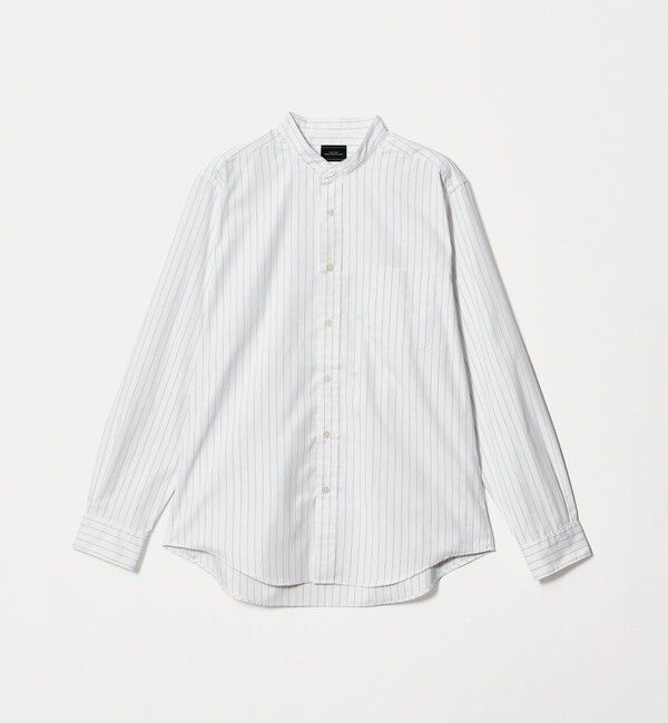 UNITED ARROWS green label relaxing「MULTI FUNCTION ピンオックス バンドカラー 長袖シャツ -UVカット・吸水速乾・遮熱-」|シャツ・ブラウス|