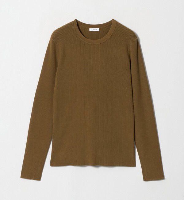 UNITED ARROWS green label relaxing「＜1_OF MINE＞リブ クルーネック ロングスリーブ プルオーバー ニット マシンウォッシャブル」|ニット・セーター|