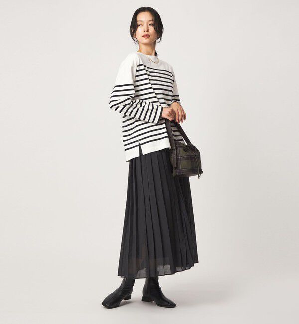 UNITED ARROWS green label relaxing「バスクボーダー ロングスリーブ プルオーバー カットソー」|Tシャツ・カットソー|