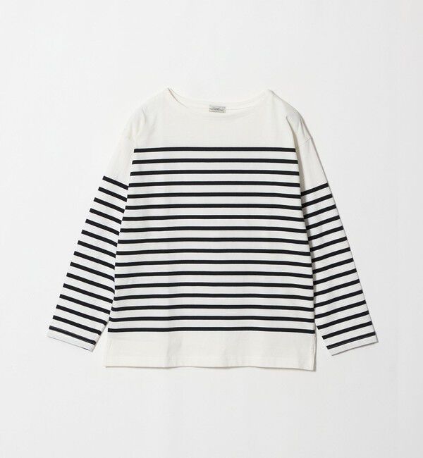 UNITED ARROWS green label relaxing「バスクボーダー ロングスリーブ プルオーバー カットソー」|Tシャツ・カットソー|