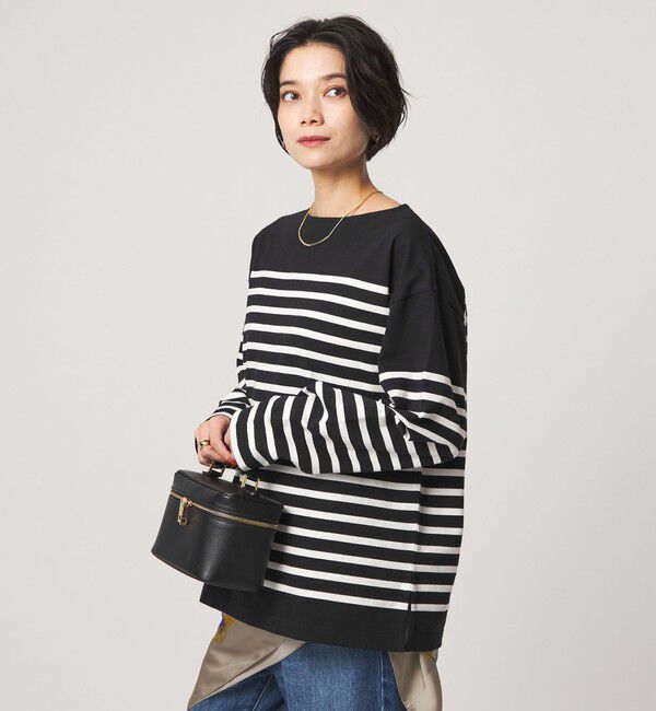 UNITED ARROWS green label relaxing「バスクボーダー ロングスリーブ プルオーバー カットソー」|Tシャツ・カットソー|
