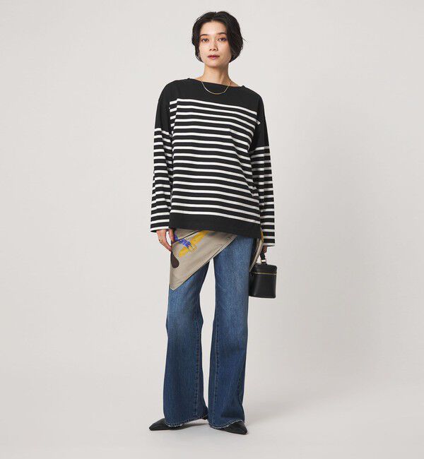 UNITED ARROWS green label relaxing「バスクボーダー ロングスリーブ プルオーバー カットソー」|Tシャツ・カットソー|