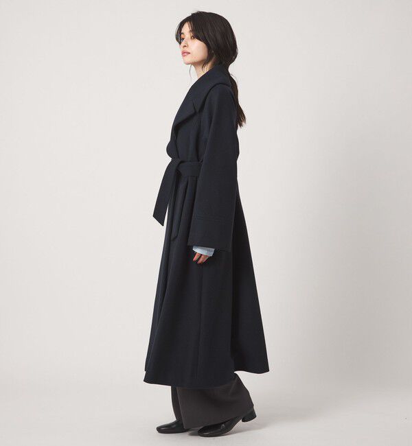 EMMEL REFINES「＜EMMEL REFINES＞EM ベルテッド フレア ロングコート」|その他|