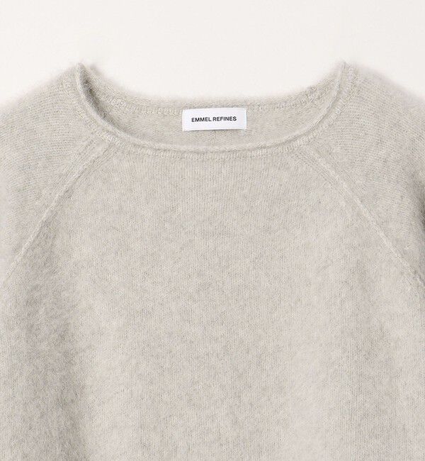 EMMEL REFINES「＜EMMEL REFINES＞EM FOX/NY/CA ボートネック ニットプルオーバー」|ニット・セーター|