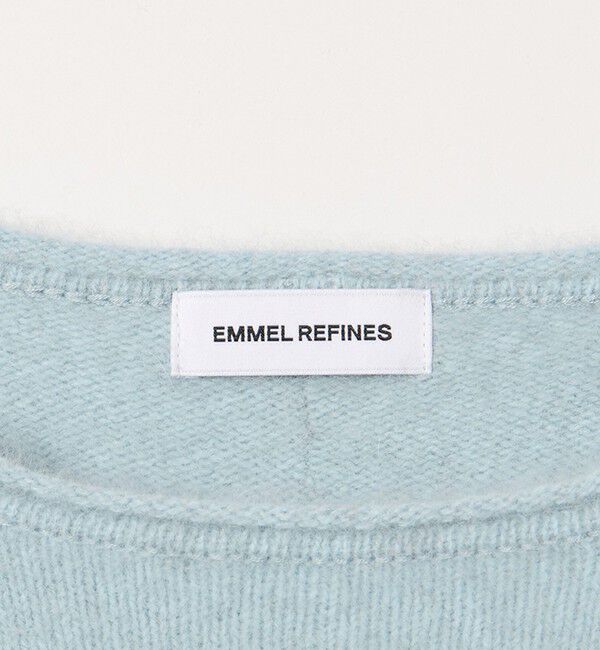 EMMEL REFINES「＜EMMEL REFINES＞EM FOX/NY/CA ボートネック ニットプルオーバー」|ニット・セーター|