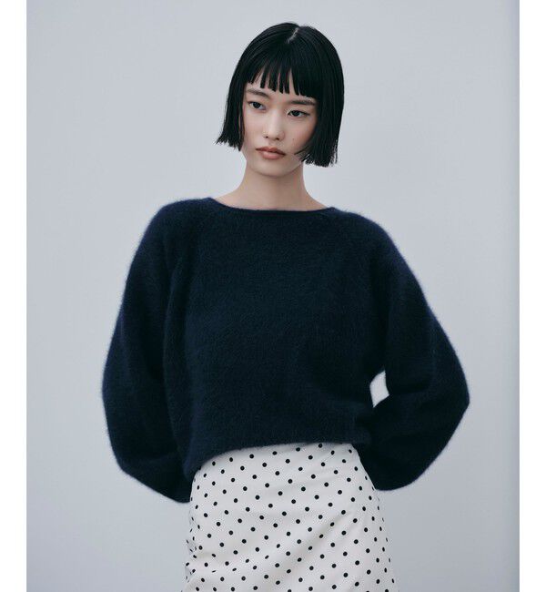 EMMEL REFINES「＜EMMEL REFINES＞EM FOX/NY/CA ボートネック ニットプルオーバー」|ニット・セーター|