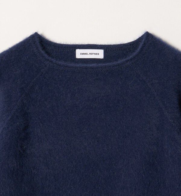 EMMEL REFINES「＜EMMEL REFINES＞EM FOX/NY/CA ボートネック ニットプルオーバー」|ニット・セーター|