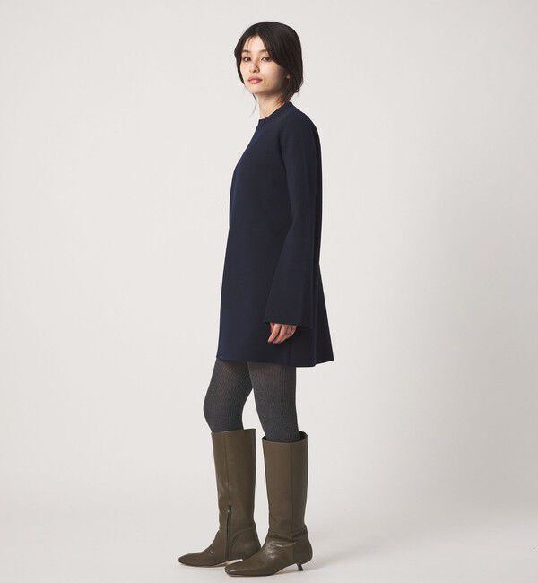 EMMEL REFINES「＜EMMEL REFINES＞EM HW スカシアミ ミニニット ワンピース」|ワンピース|